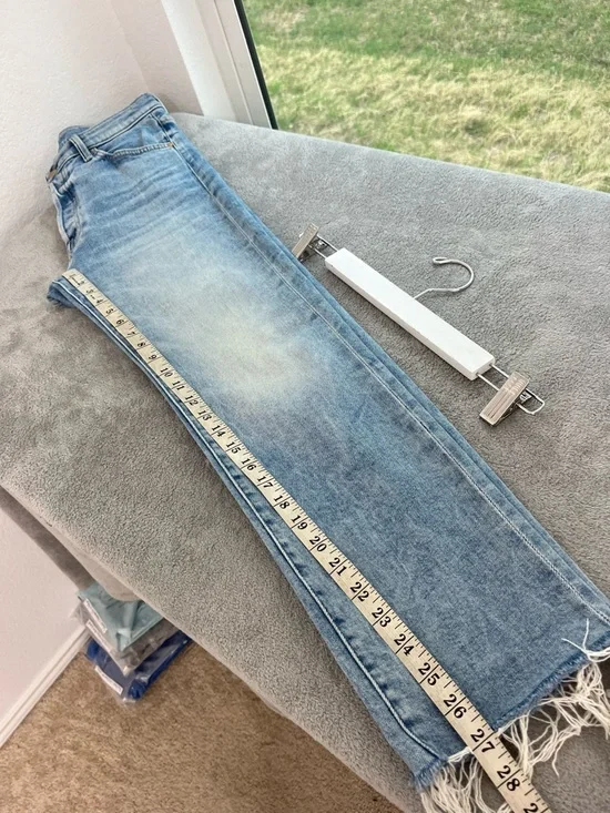 Mother Denim The Scrapper Cuff Ankle Fray in Sneak Peak size 27 - Picture 10 of 10